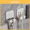 For Hooks Adhesive Wall Outlet Cord Plastic Cable Clips Accessories Kitchen