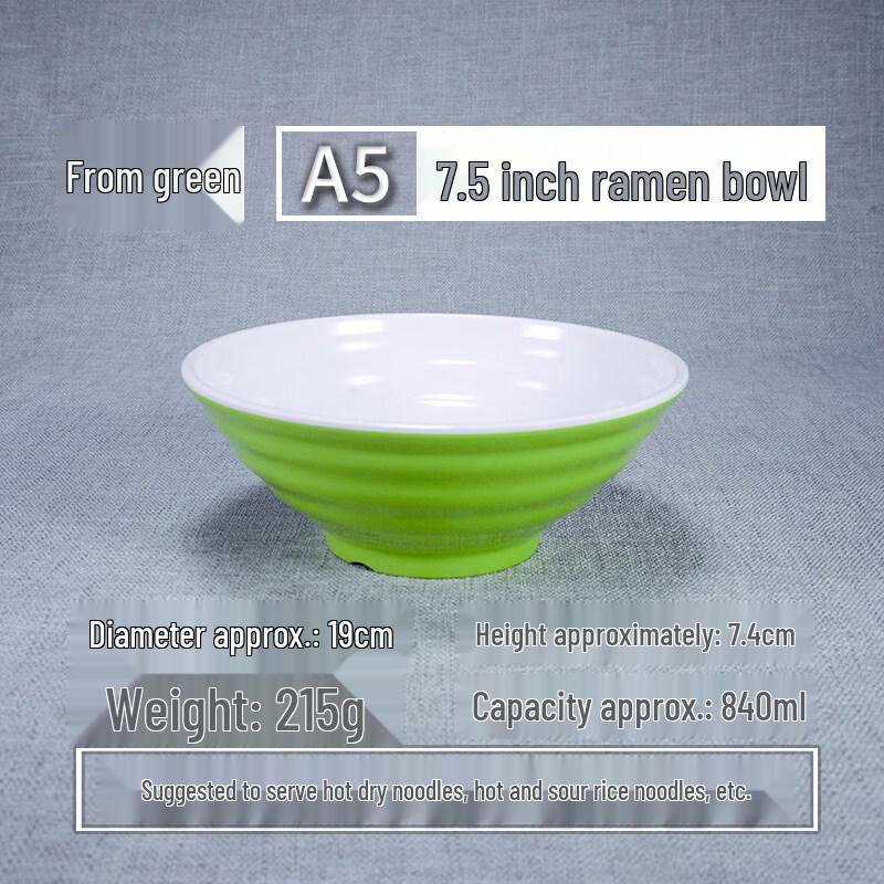 

A5 Export Grade Melamine Noodle Soup Bowl