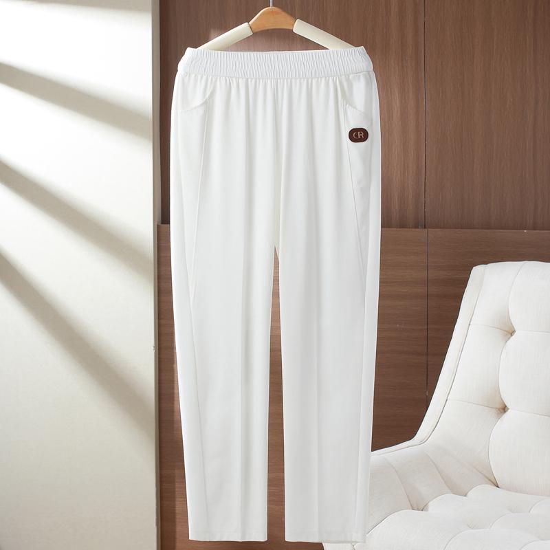 Summer Pants for Women Plus Size Elegant High Waist Long Trousers