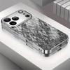 Black Floral Lace Print phone case mobile phones for iphone 17 pro max cover Glass for iPhone 17 16 15 14 13 12 11pm Pro Plus