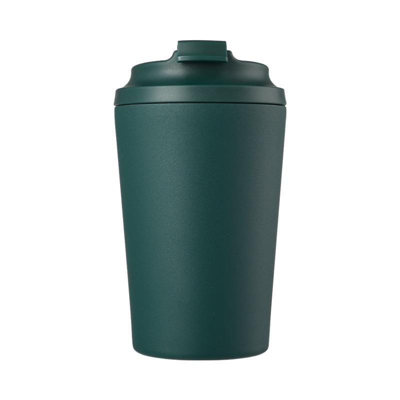 12oz Stainless Steel Insulated Coffee Cup with Scale - 7th Gen Portable Travel Mug