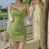 Women's Dress Slim Versatile Camisole Dress Summer Retro