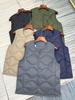 Men's Down V-Neck Sleeveless Vest - 2025 Autumn/Winter White Duck Down Gilet