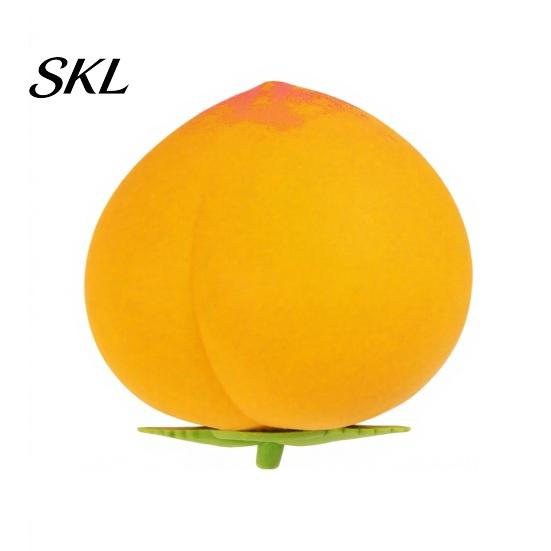 Relaxation Squeeze Ball Fake Fruit Stress Relief Toy, Peach Pineapple Strawberry Portable Reliever Giant Sensory Fidget Toy for Home Office School TPR