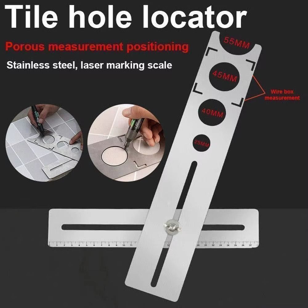 Corrosion Resistant Adjustable Tile Locator High Hardness Marble Opener  Wood