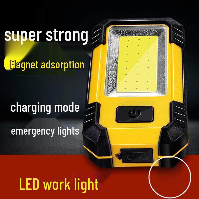 Multifunctional Magnetic COB Rechargeable Work Light