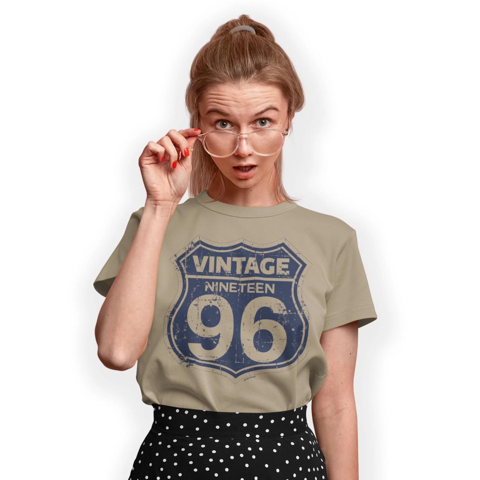 Vintage 1996 Hand Printed 30th Birthday T-Shirt Gift Size Navy Print 4XL