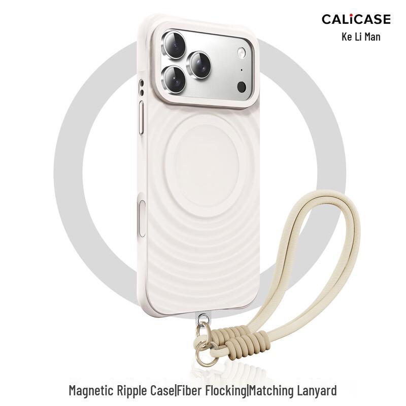 

Магнитный чехол для телефона Collyman из жидкого силикона и кожи для серии iPhone 17 iPhone 17 Pro