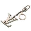 Used Bag Charm Portocre Initial LV M65071 Metal Silver Key Ring
