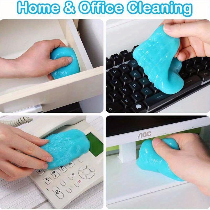 160g High Efficiency Dust Remove Gel Car Interior Clean Magic Mud Universal Household Keyboard Desk Cleaning Tool Car Accessories