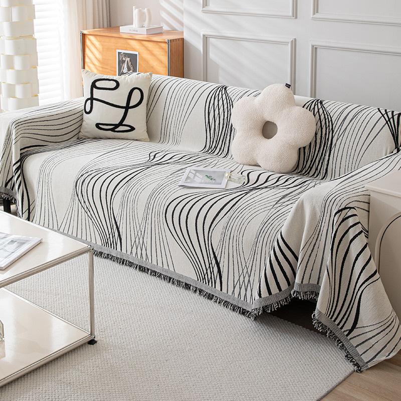 Chenille Sofa Towel Nordic Simple High Sense Four Seasons Universal Full Cover Cloth Ins Style Sofa Cover Universal Cover