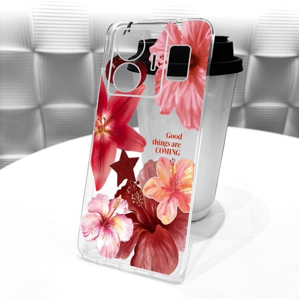 Clear For Realme GT Neo 5 Case RMX3706 Cute Cat Fashion Butterfly Funny Painted Casing For Real me GT Neo 5 Cover