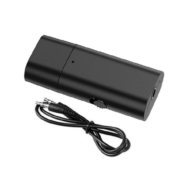 

Durability Bluetooth-compatible 5.3 Car Adapter with Intelligent Noise Reductions Microphone for HandsFree Calls