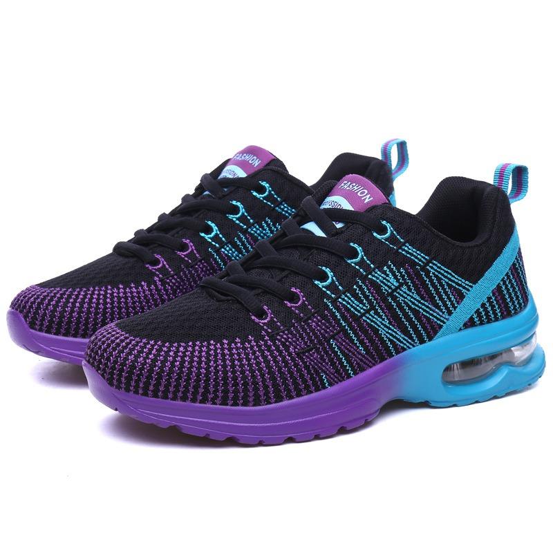 Fashion Air-cushion Women's Running Sneakers High Quality Breathable Casual Athletics Shoes 2025 Women Comfortable Training Sports Shoes