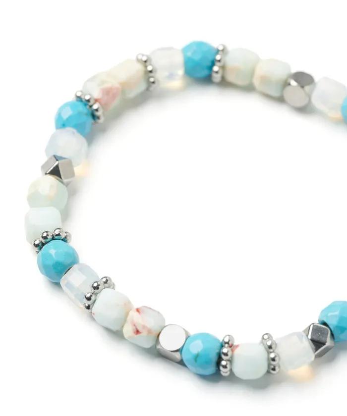 Sky Blue Mix Bracelet (PLT-BR-044_BL)
