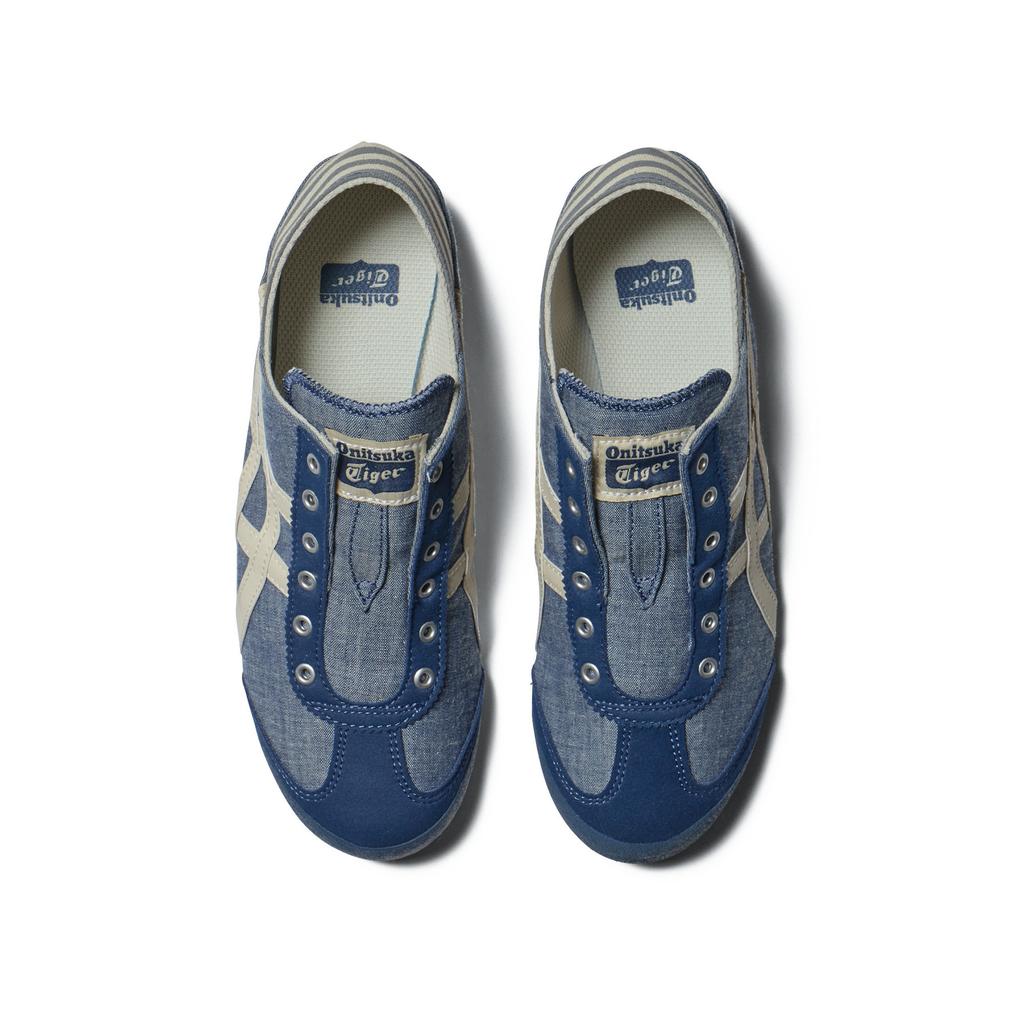 ONITSUKA TIGER Mexico 66 Paraty Blue Chambray Unisex Sneakers Natuurlijk TH342N-4202