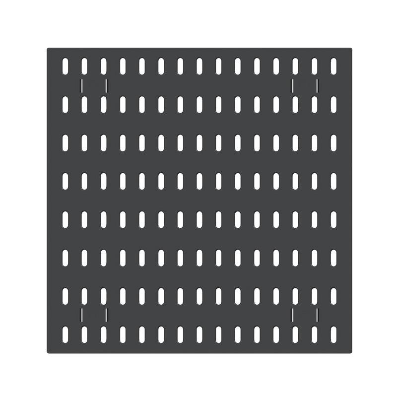 Black Wall-Mounted Pegboard Hooks for DIY Gaming Room Organization