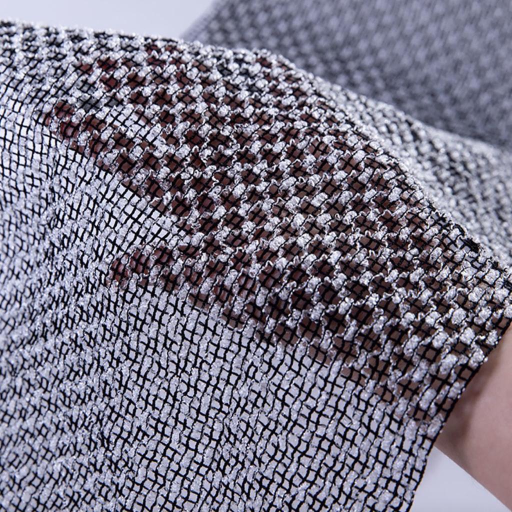 Eksfolierende vaskeklut Ryggskrubber for dusj for menn Sølv-ion multifunksjonsskum badehåndkle Ultralange eksfolierende håndklær