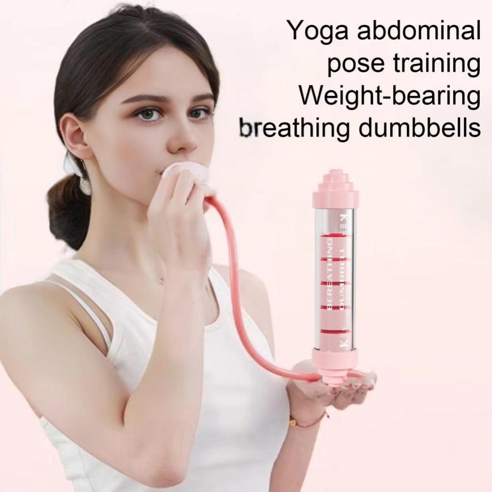 Lung Respirator Breathing Exercise Device Muscle Trainer Deep Breathing Trainer  Fitness