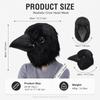 Animal Crow Mask Black Old Crow Bird Head Festival Show Dress Up Props Eagle Hood Crow Head Hood Giant Beak Black