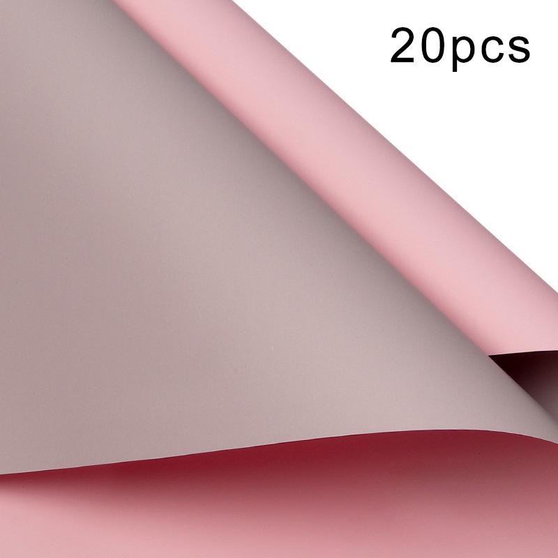 20Pcs Waterproof Flower Gift Wrapping Paper Florist Bouquet Packaging DIY Decor