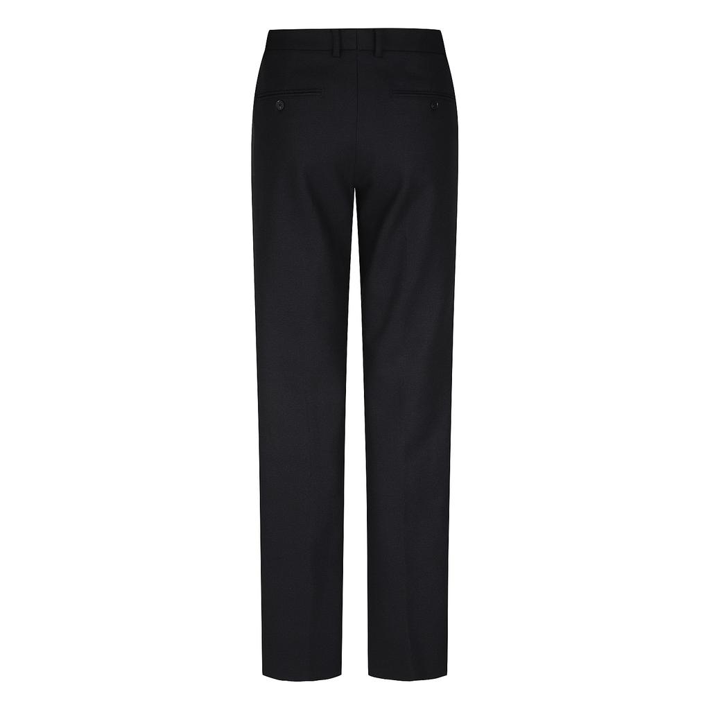 FERRAROMILANO Two-Tone Print Wool-Like Slacks Pants Navy (Amsfbps40149)