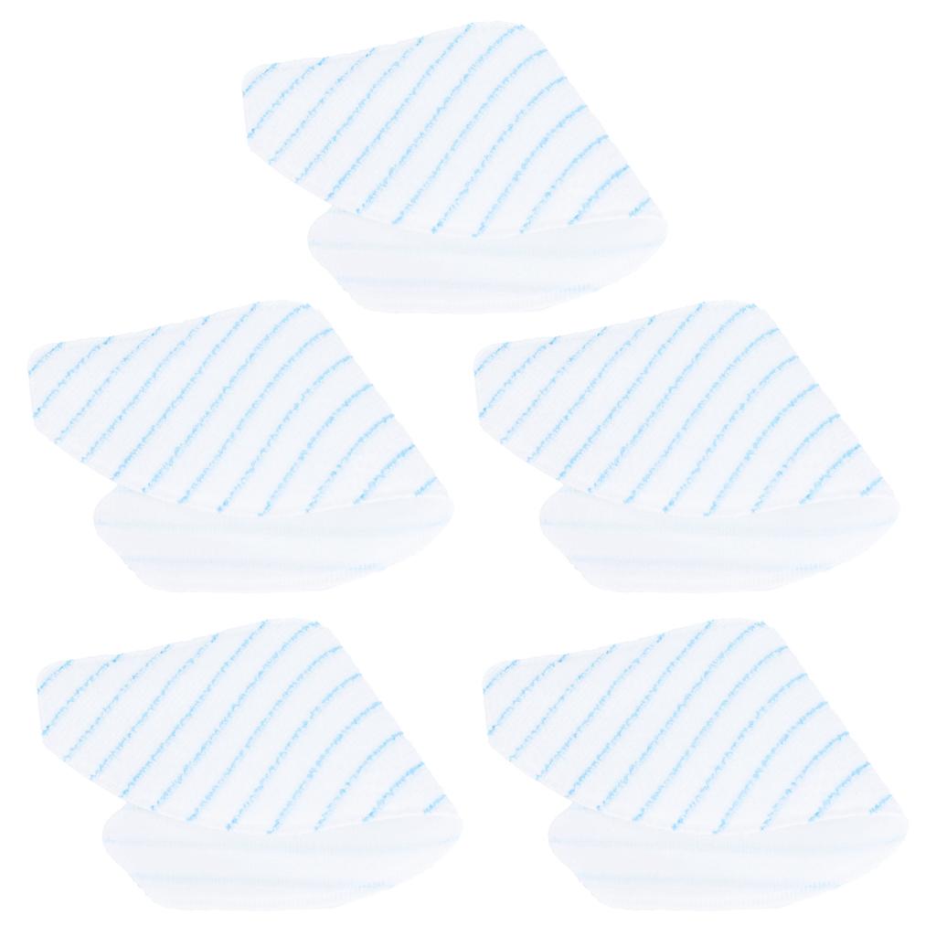 5PCS Sweeper Mop Cloth Fiber Cloth Replacement Fit for T9AIVI AIVI+ Robot Vacuum Cleaner