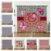 Curtains Bohemian Court Flower Curtains Bedroom Living Room Blackout Curtains Perforated