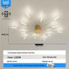 Nordic Fireworks Rotating LED Ceiling Light - High-End Living Room and Bedroom Lighting