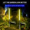 2/4PC Solar Reed Lamp Bubble Stick RGB Colorful Acrylic Courtyard Park Scenic Area Lawn Garden Insertion Landscape Lamp