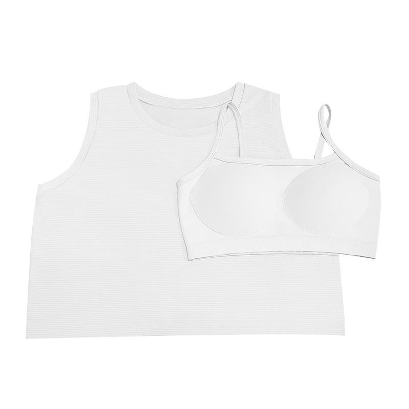 

Ruxi Женский свободный топ без рукавов и накидка для йоги, набор из 2 предметов для тренировок и бега M