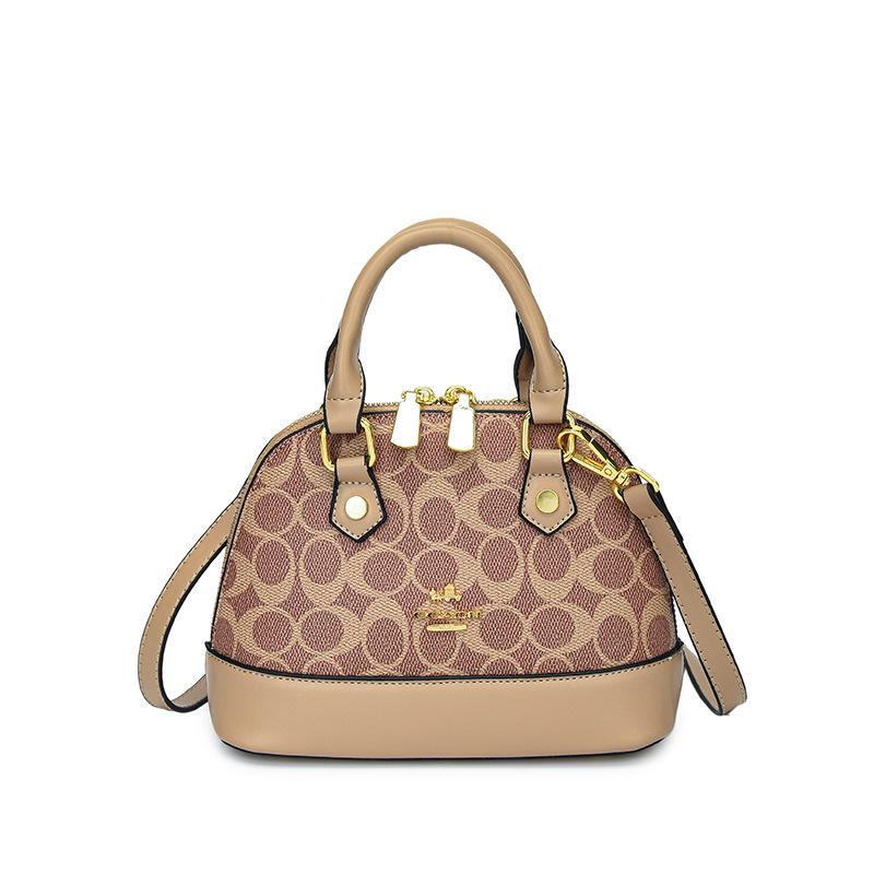 Borsa a mano piccola di lusso alla moda stile retrò con conchiglia: Borsa a Tracolla e a Spalla Versatile e di Alta Qualità