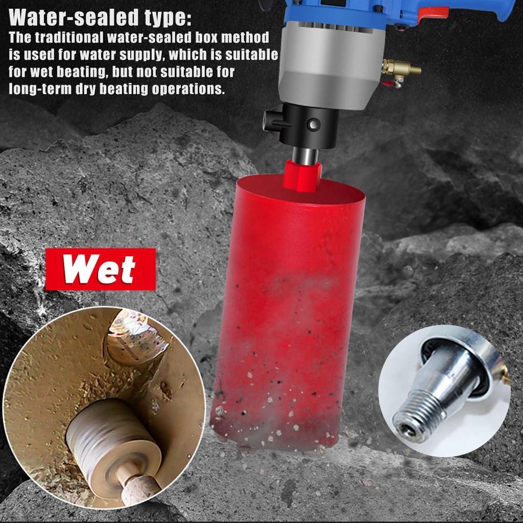 135mm 2100W 220V Diamond Core Drill Wet Handheld Concrete Core Drilling Machine with Water Pump Accessories Power Tools