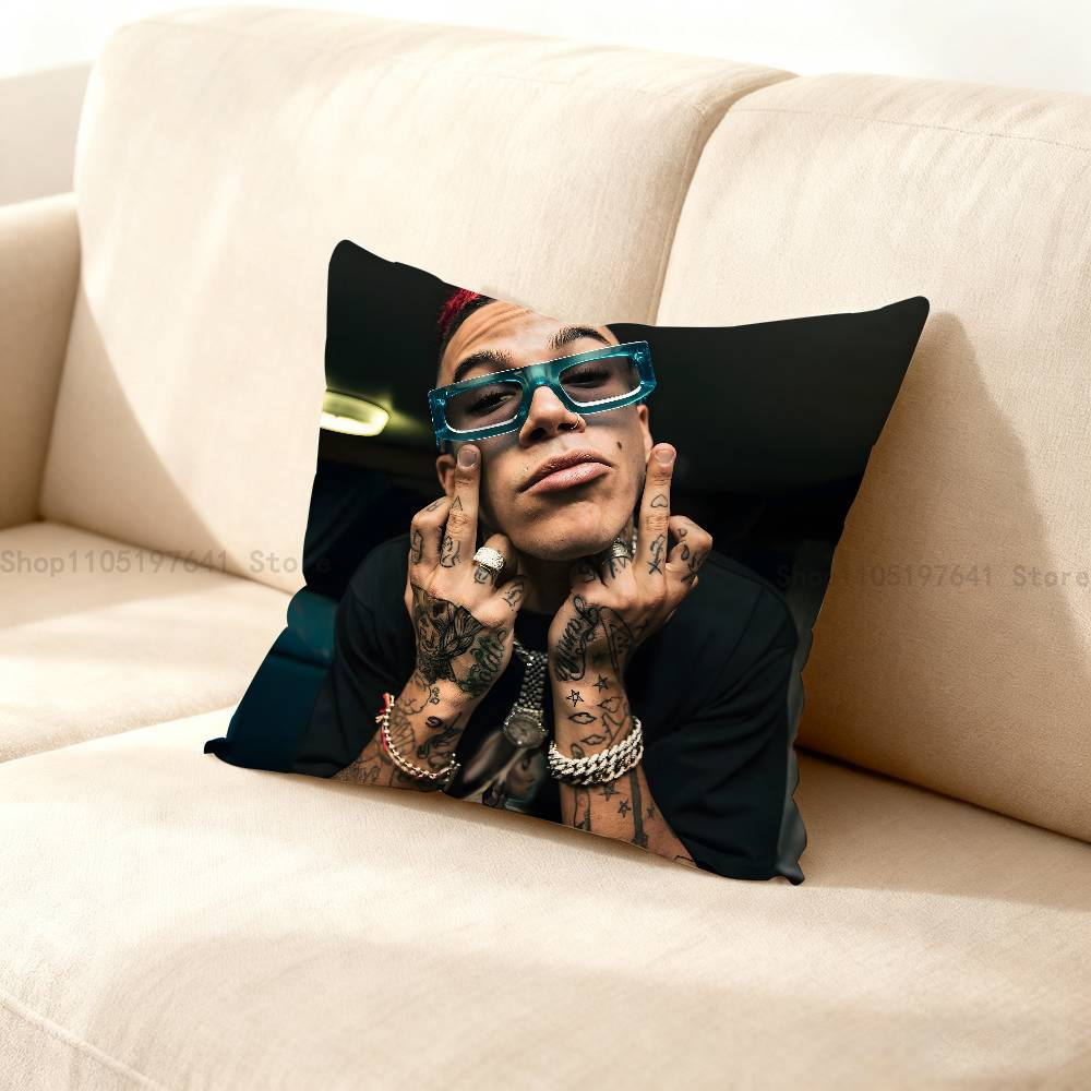 S-Sfera Ebbasta SFE Pillow Case Cushion Cover Home Decor Birthday Gift Pillowcover