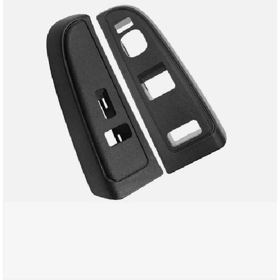 Pair Window Switch Trim Bezels Panel Cover For Chevrolet Silverado GMC Sierra