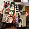 China Chic Mosaic Graffiti Green Rattan Case For Samsung Galaxy Case S25 S23 S22 S21 S30 S20 S10 Ultra Plus FE TPU Soft Cover