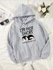 I'M Not Short I'M Penguin Size Funny Printing Women Hooded Fashion Cute Hoodies Fashion Casual HipHop Sweatshirt Harajuku Unisex