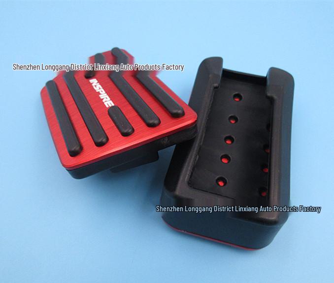 Applicable to: 2019 Inspire, New Aluminum Alloy Non-Slip Accelerator & Brake Pedal
