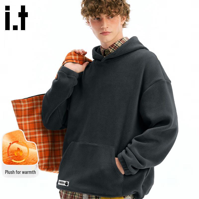 Fingercroxx IT Men's Fleece-Lined Loose-Fit Hoodie