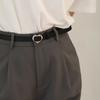 Womens Versatile Black Waist Belt For Summer Fashion Easy To Pair With Jeans