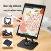 Portable Aluminum Stand for Phones, Tablets, and Laptops – High Heat Dissipation and Foldable Design.