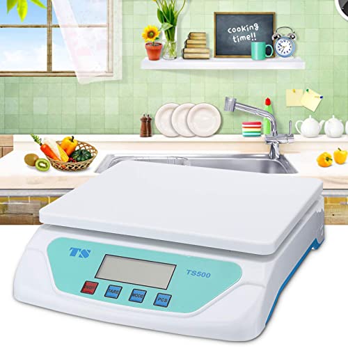 KIYOYO Digital Scale, 25kg, 1g Increments, Digital Scale, Digital Platform Scale, with Tare Function and Auto-Off Function (25kg)