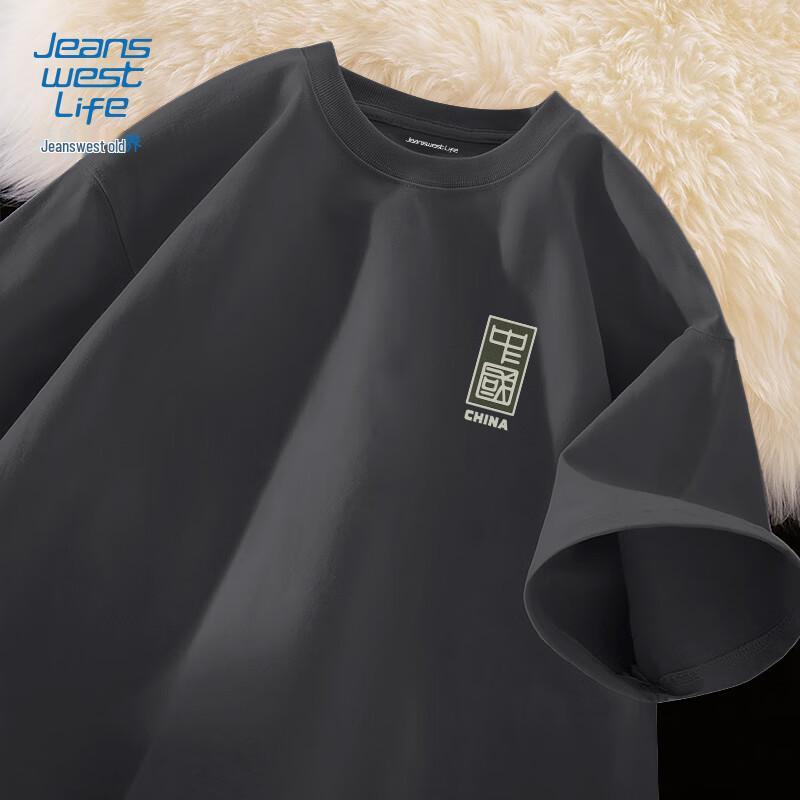 

JEANSWEST LIFE Men s Relaxed Fit Cotton T-Shirt 4XL