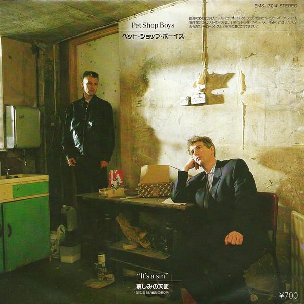

7-дюймовая пластинка PET SHOP BOYS - It s A Sin / You Know Where You Wen EMS17714 EMI 1987 Япония Рок Б/у