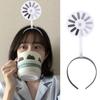 Cute Creative Downtime Hair Clip Moving Rotating Duckbill Clip Brain Loading Headband  Party