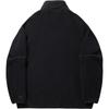 Li Ning Trench Coats Men's Black Hooded Moderate AWBV097-3