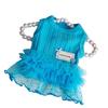 Spring and Summer Fresh Pet Dress - Lightweight Pet Dog and Cat Breathable Puff Sleeve Dress