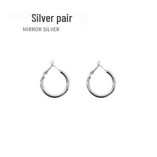 

Серьги-пусеты из стерлингового серебра 925 пробы овальной формы в корейском стиле – Простой, элегантный дизайн с золотым покрытием