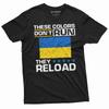Men's Ukraine These Colors Dont Run Shirt Ukrainian Patriotic Flag Trident Shirt