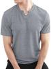 Men's Stretchy Quick-Dry Short Sleeve T-Shirts, Athletic Casual Tops